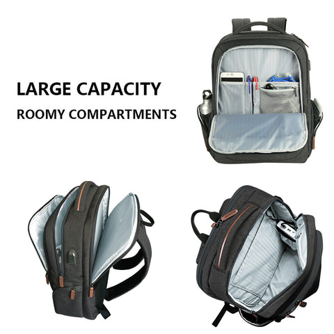 KROSER™ Laptop Backpack Large Fits up to 17.3 Inch Laptop.