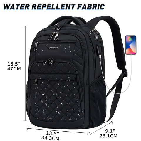 KROSER 17“ Travel Laptop Backpack Computer Backpack