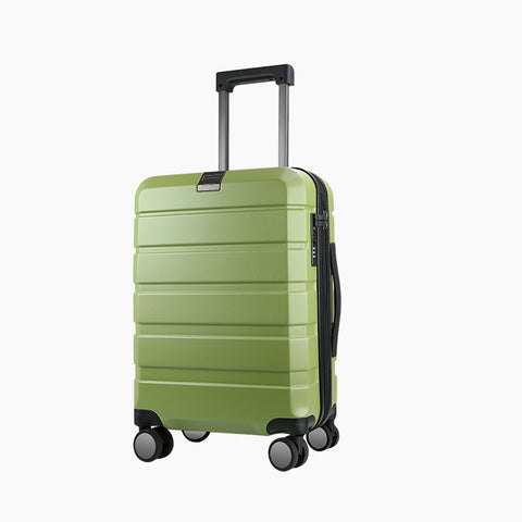 KROSER Hardside Expandable Carry On Luggage,Green