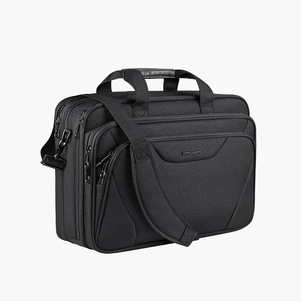 17 17.3 Inch Laptop Bag Briefcase, Expandable Multi-function