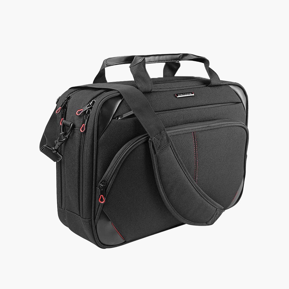 A Good Brand KROSER Laptop Bag 15.6 Inch Laptop Briefcase Laptop Messenger Bag Water Repellent Computer Case Laptop Shoulder Bag Laptop Bags