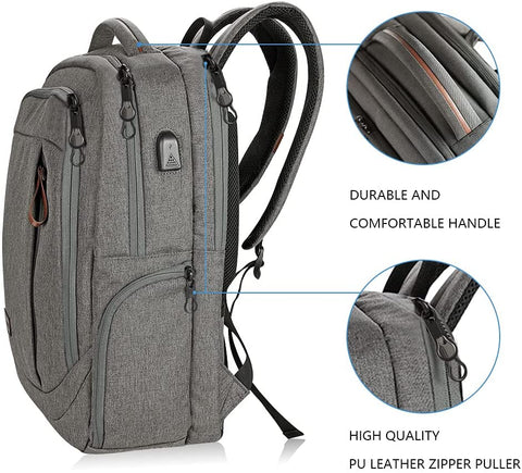 KROSER™ Laptop Backpack Large Fits up to 17.3 Inch Laptop.