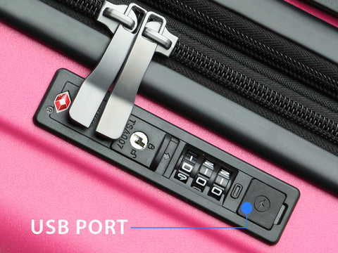 Built-in TSA LOCK