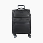 KROSER 20" Softside Expandable Carry-On Luggage with USB & TSA Lock