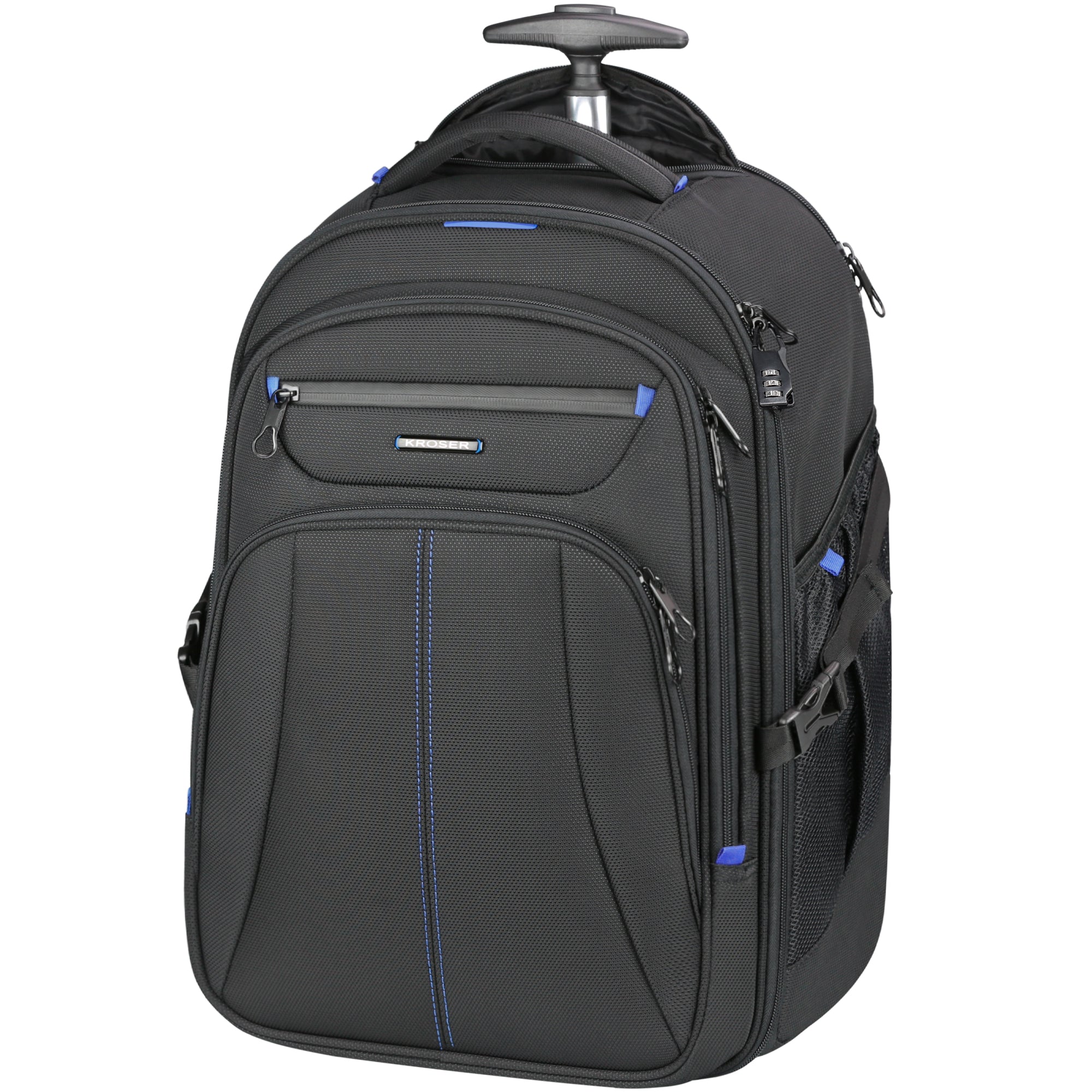 KROSER 17" Rolling Laptop Backpack