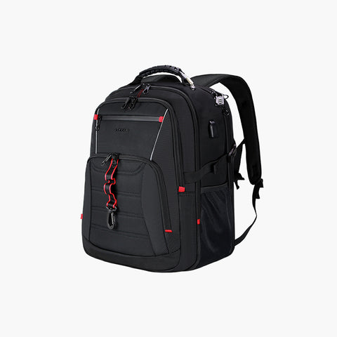 KROSER™ 18.4 Inch Travel backpack with LIGHT-EMITTING STRIPS.