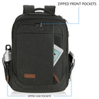 KROSER 17.3" Large Laptop Backpack with USB Charging Port