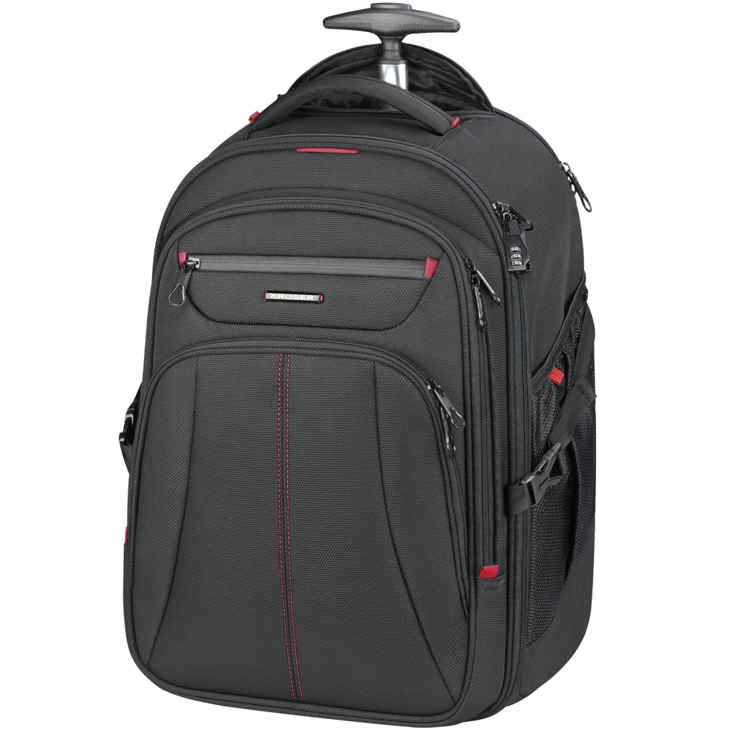 KROSER 17" Rolling Laptop Backpack