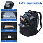 KROSER 18.4" TSA Travel Laptop Backpack with USB & RFID