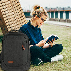 KROSER 17.3" Large Laptop Backpack with USB Charging Port