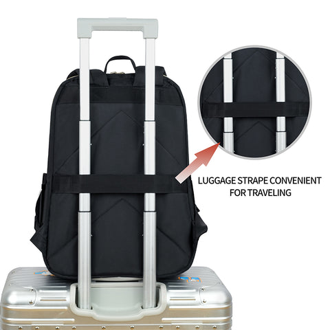 KROSER Laptop Bag Backpack, 15.6" Laptop Backpacks, Nylon