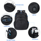 KROSER 18.4" TSA Travel Laptop Backpack with USB & RFID