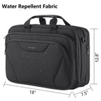 KROSER 17.3" Expandable Laptop Briefcase