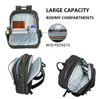 KROSER 17.3" Large Laptop Backpack with USB Charging Port
