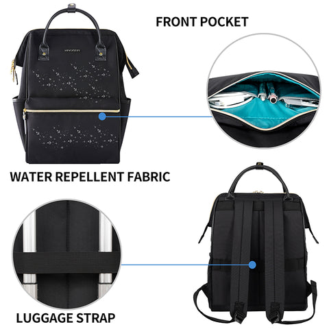 KROSER™ Laptop Backpack.Fit 14/15.6/17 Inch Laptop