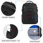 KROSER 18.4" Travel Laptop Backpack with USB & RFID