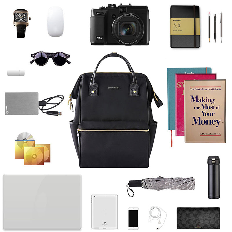 KROSER 15.6" / 17" Laptop Backpack with USB Port