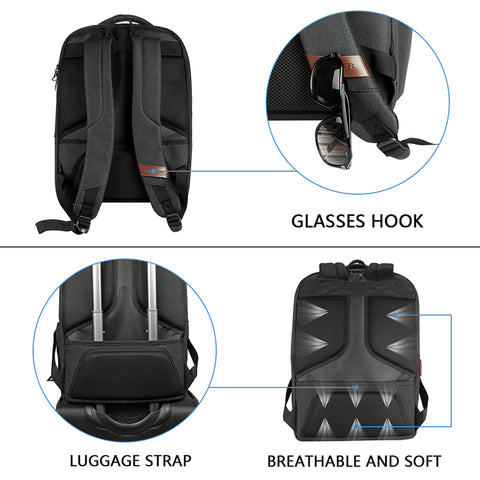 KROSER™ Laptop Backpack Large Fits up to 17.3 Inch Laptop.