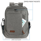 KROSER 17.3" Large Laptop Backpack with USB Charging Port