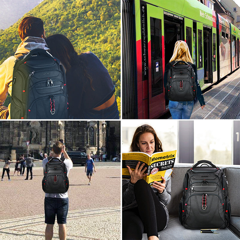 KROSER 17.3" TSA Travel Laptop Backpack with USB & RFID