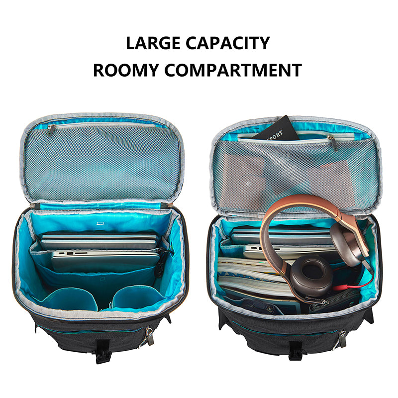 KROSER 17.3" Travel Laptop Backpack with USB Port