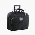 KROSER 17.3" Quilted Rolling Laptop Bag