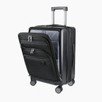 KROSER 20" Expandable Carry-On Luggage with Front Pocket