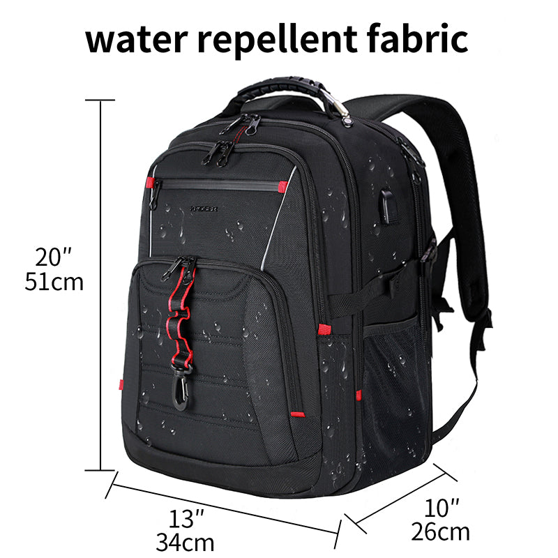 KROSER 18.4" Travel Laptop Backpack with USB & RFID