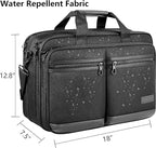 KROSER 17.3" Expandable Laptop Briefcase with RFID