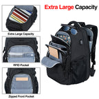KROSER 18.4" Travel Laptop Backpack with Hard Shell & RFID
