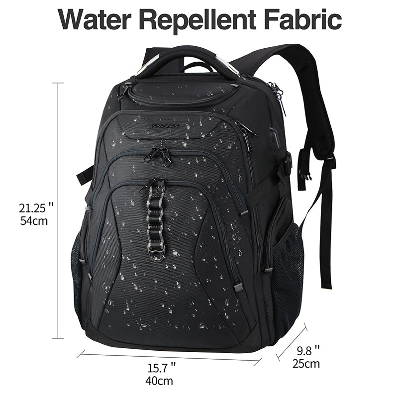 KROSER 18.4" Travel Laptop Backpack with Hard Shell & RFID
