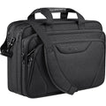 KROSER 17.3" Black Expandable Laptop Briefcase for Work