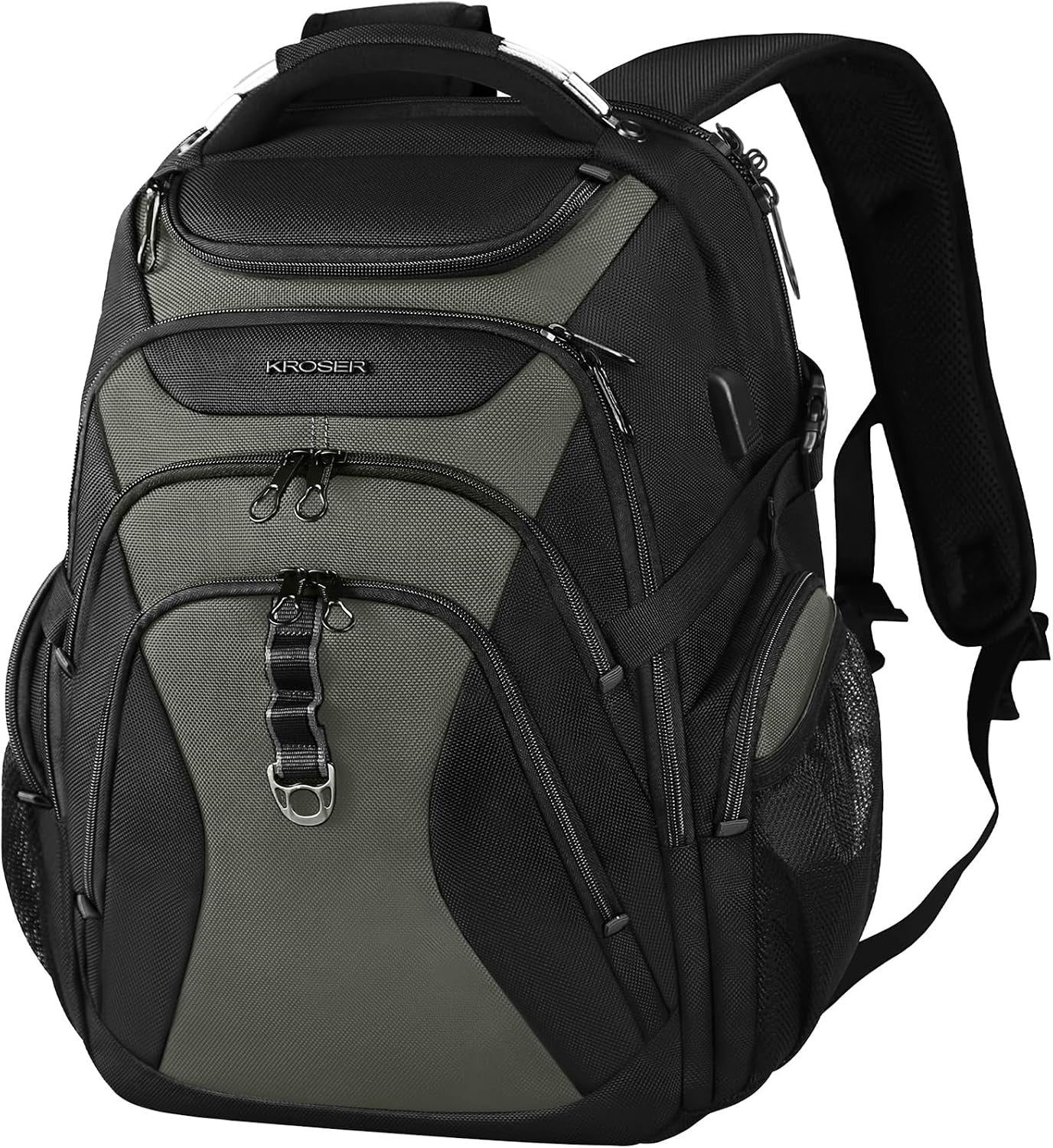 KROSER 18.4 Inch Hard Shell RFID Laptop Backpack