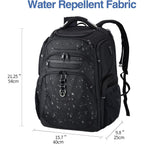 KROSER 18.4 Inch TSA Laptop Backpack with USB & RFID