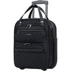 KROSER 16 Inch Underseat Carry-On Suitcase with Laptop Compartment