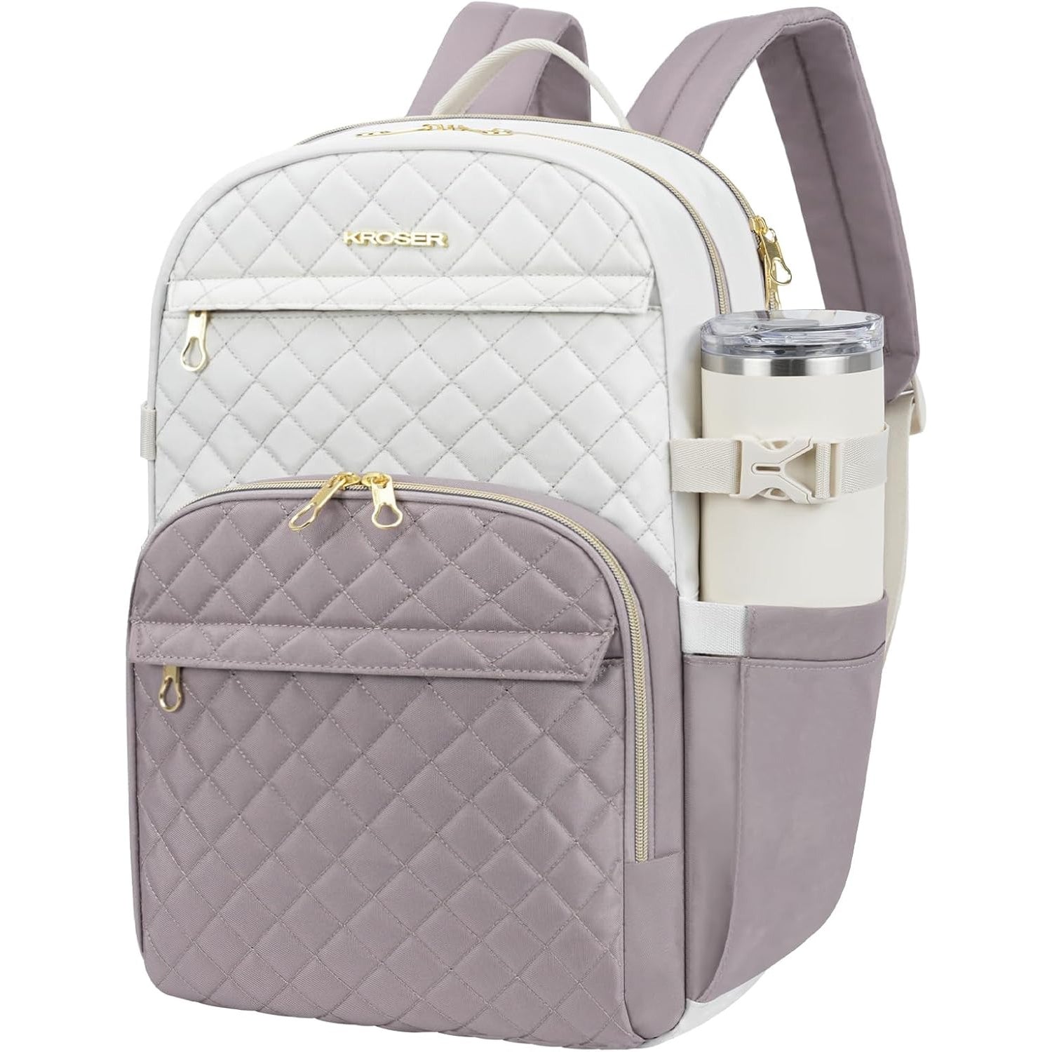 KROSER 15.6 Inch Lightweight USB Laptop Backpack
