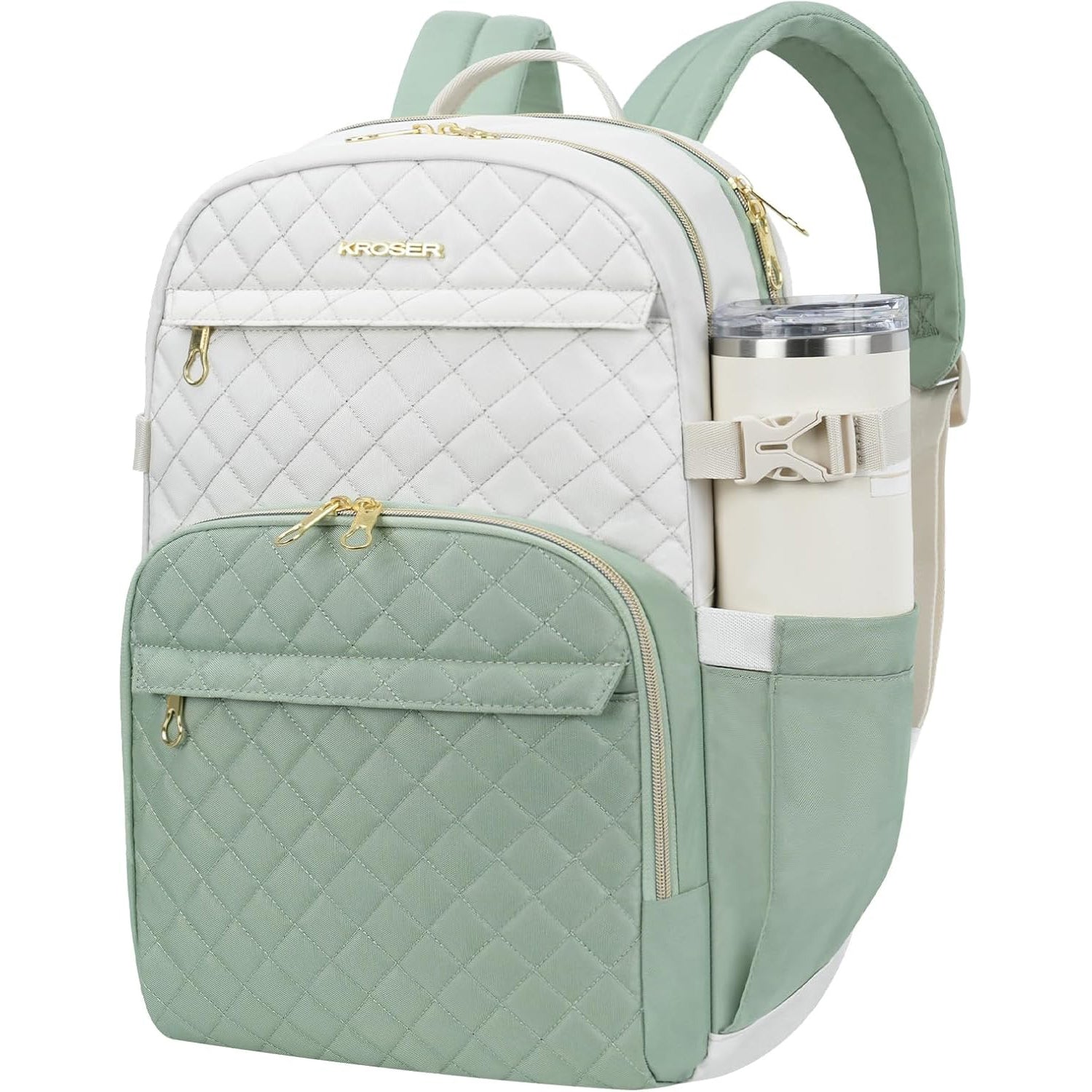 KROSER 15.6 Inch Lightweight USB Laptop Backpack