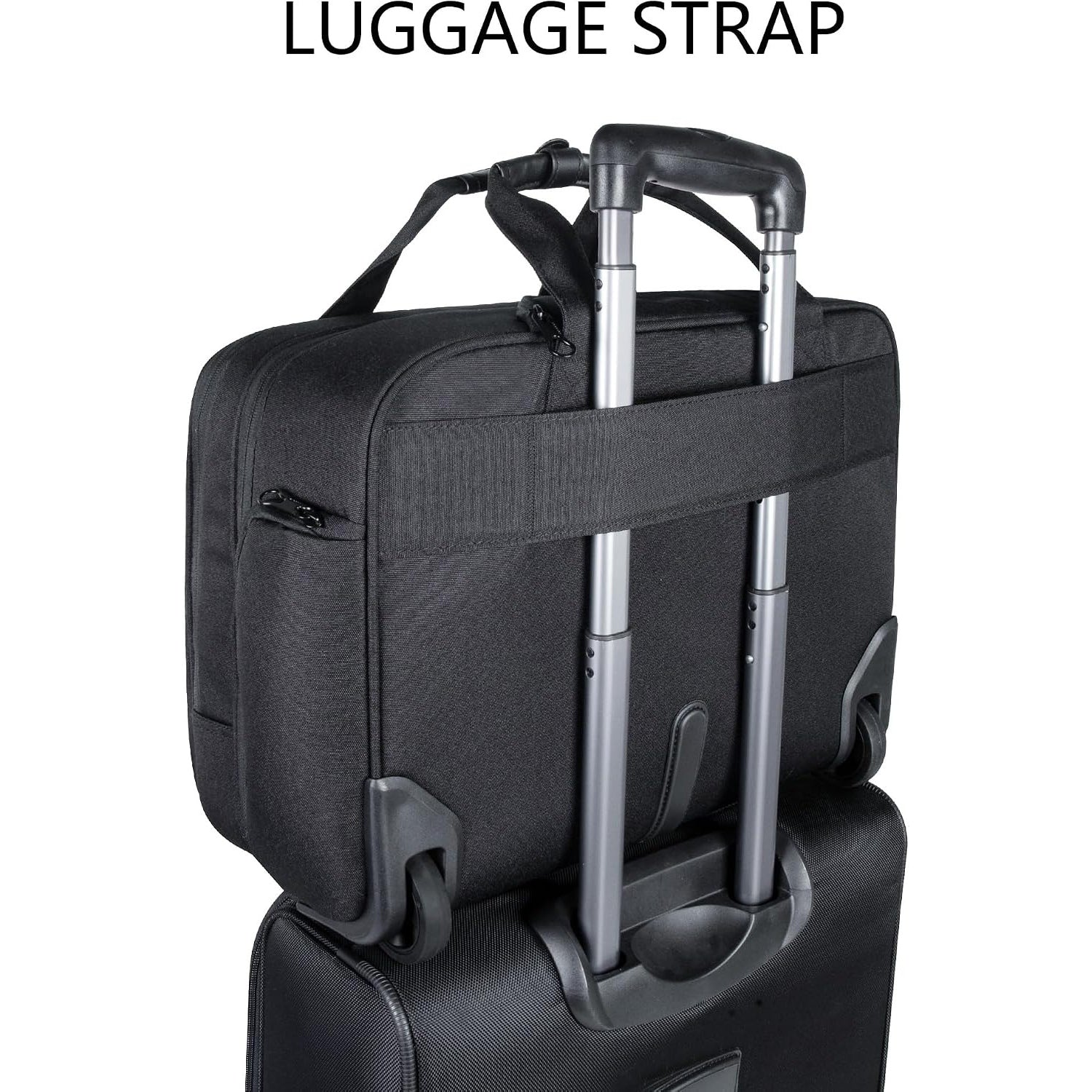 KROSER 17.3" Rolling Business Briefcase for Work