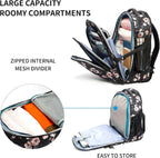 KROSER 17" Rolling Laptop Backpack with RFID