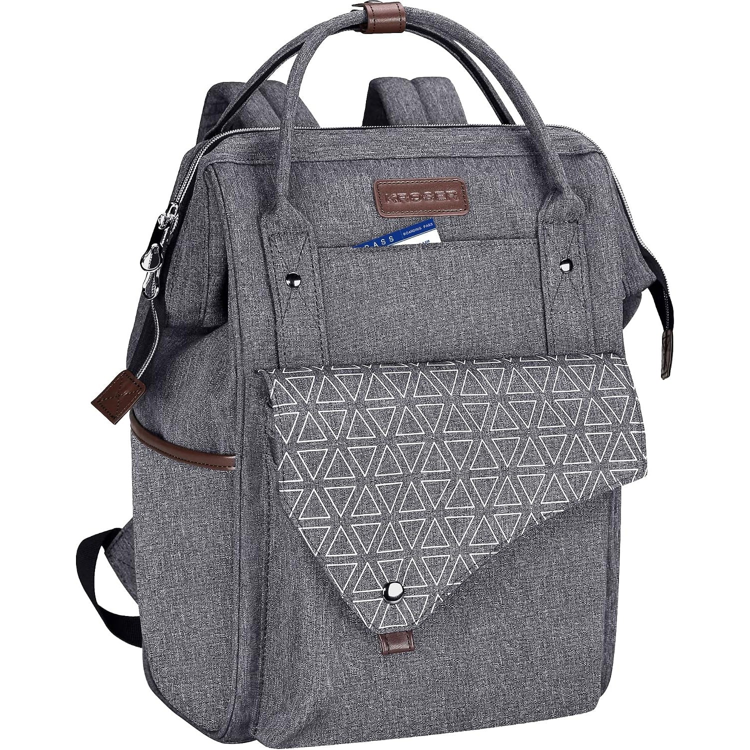 KROSER 15.6" Lightweight Laptop Backpack with USB