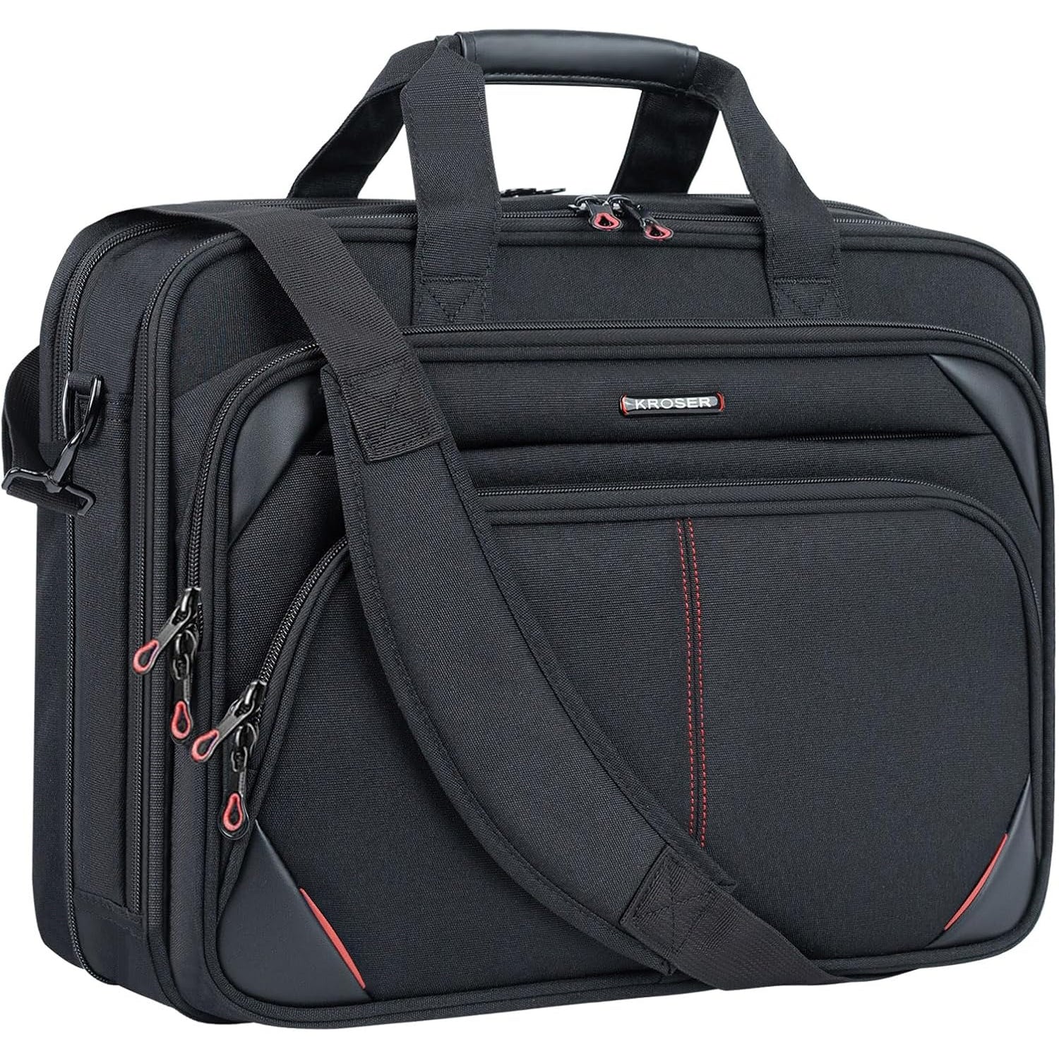 KROSER 15.6" Laptop Messenger Bag with RFID