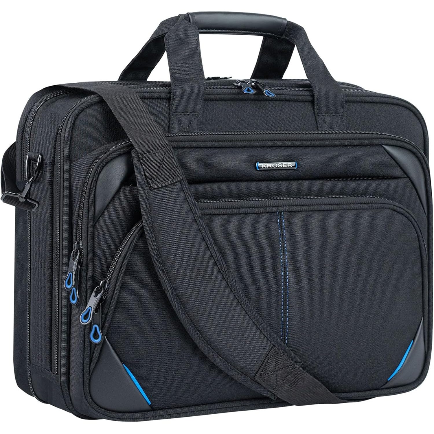 KROSER 15.6" Laptop Messenger Bag with RFID