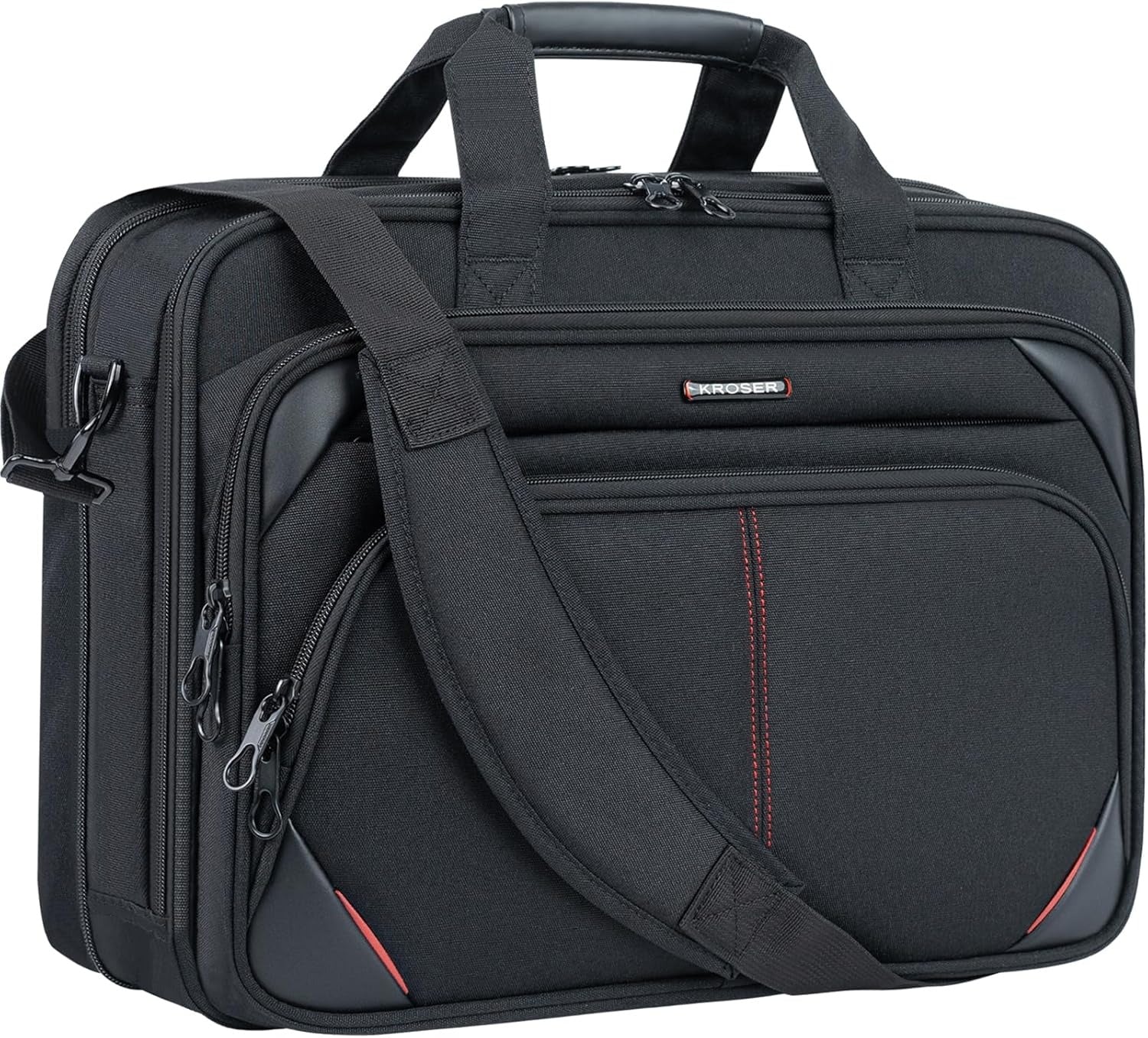 KROSER 15.6" Laptop Messenger Bag with RFID