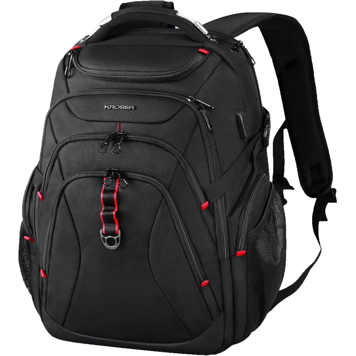 KROSER Black Anti-Theft Laptop Backpack