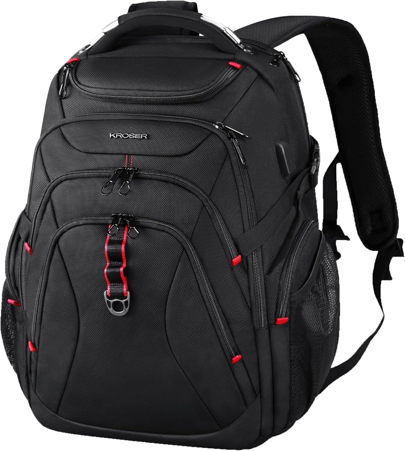 KROSER 17.3" Hard Shell Travel Laptop Backpack with RFID