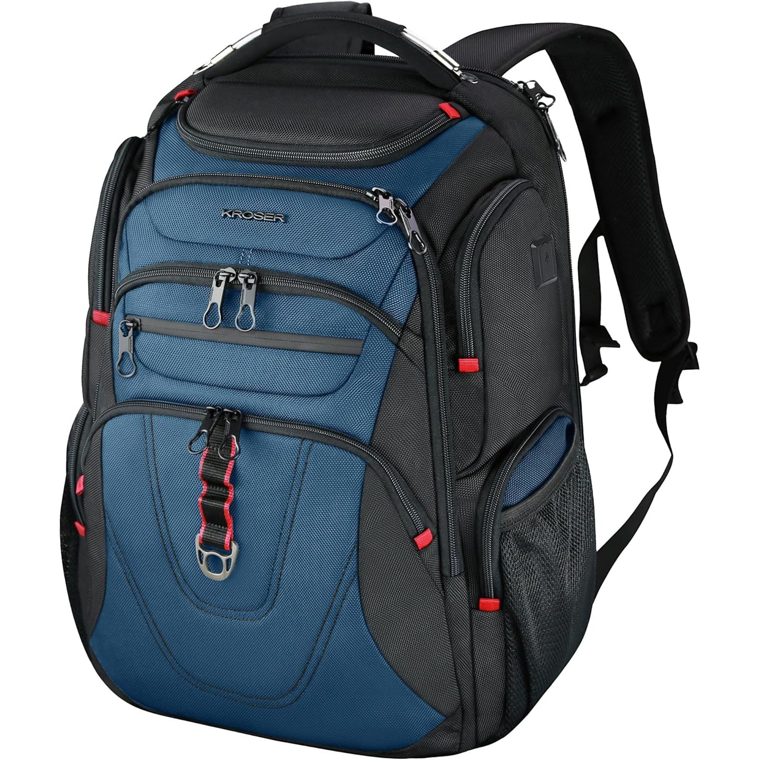 KROSER 17.3 Inch TSA Laptop Backpack with USB Black