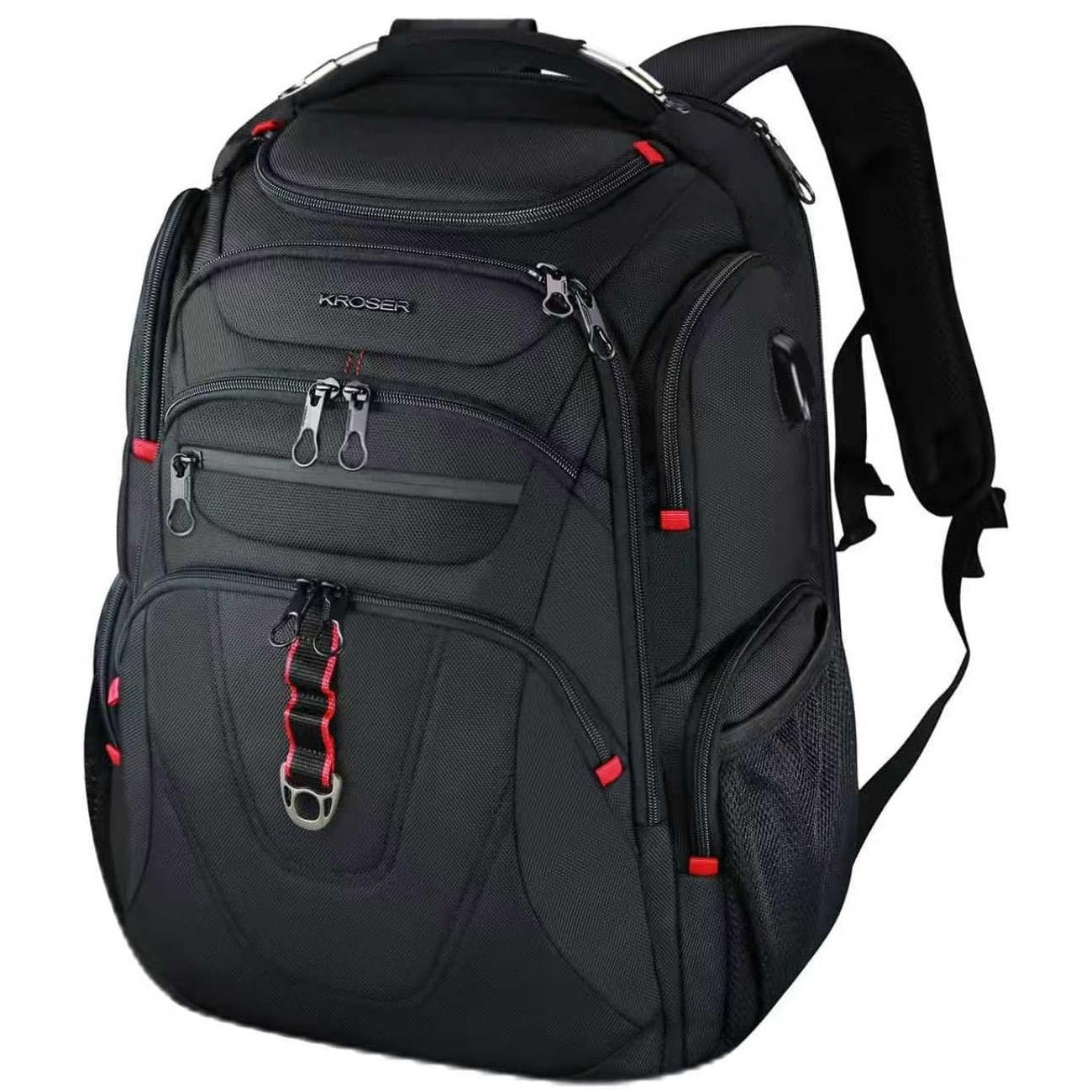 backpacks 17 inch laptop Luka Backpack- MATTE BLACK Each backpack contains a large main compartment for storing books MATEIN Large Work Laptop Backpack,
