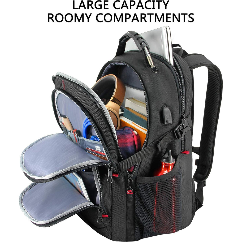 KROSER 18.4" XXXL Travel Laptop Backpack with USB