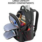KROSER 18.4" XXXL Travel Laptop Backpack with USB