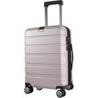 KROSER Light Purple 20 Inch Expandable Carry-On Luggage with TSA Lock